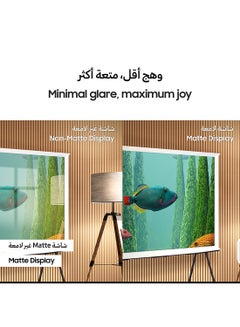 سامسونج تلفزيون ذكي من The Serif، تلفزيون لايف ستايل، 65 بوصة، إصدار دولي 2024، تصميم 360 درجة، شاشة غير لامعة، حامل قابل للفصل، نظام تشغيل Tizen، QA65LS01DAUXZN  - Image 5