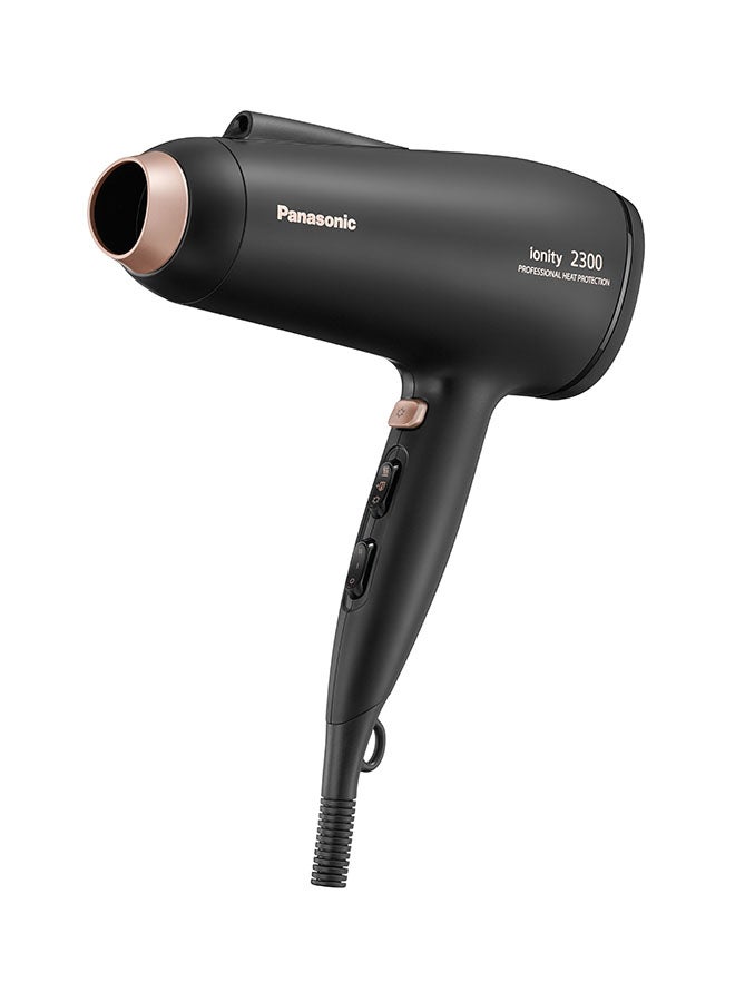Panasonic - 2300W Ionic Hair Dryer With Powerful Airflow, 6 Airflow Settings, Professional Heat Protection, Concentrator Nozzle And Diffuser - Eh-Ne86-K685 Black - Image 1