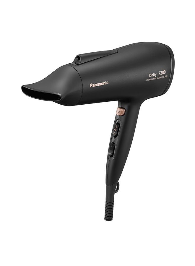 Panasonic - 2300W Ionic Hair Dryer With Powerful Airflow, 6 Airflow Settings, Professional Heat Protection, Concentrator Nozzle And Diffuser - Eh-Ne86-K685 Black - Image 1