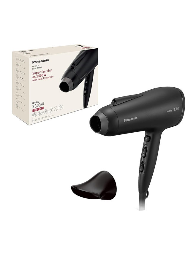 Panasonic - 2300W Ionic Hair Dryer With Powerful Airflow, 6 Airflow Settings, Heat Protection And Concentrator Nozzle - Eh-Ne85-K685 Black - Image 1