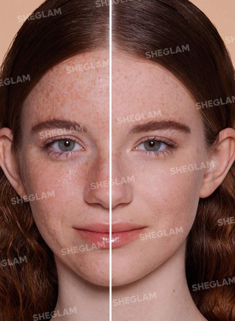 SHEGLAM Skin Focus High Coverage Powder Foundation - Fair - Image 2