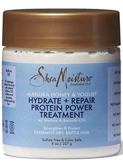 Manuka Honey And Yogurt Hydrate Plus Repair Protein Power For Unisex Treatment, 8 Ounce