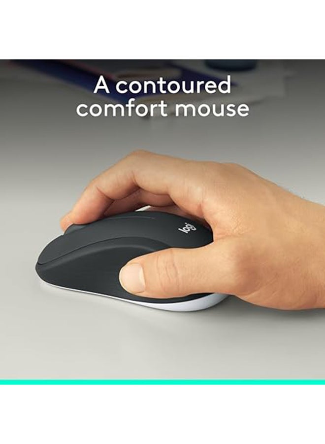 Logitech MK540 Advanced Wireless Keyboard and Mouse Combo for Windows, 2.4 GHz Unifying USB-Receiver, Multimedia Hotkeys, 3-Year Battery Life, for PC, Laptop, INTL Layout - Black Black