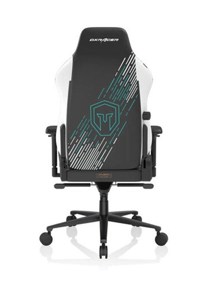 DXRacer - DXRacer Craft Pro - Immortals Edition Gaming Chair, Extra Wide And Thick Seat Cushion, Adjustable Armrests, Anti-Pinch Hand Protective Cover, Memory Foam Headrest - Black & White - Image 1