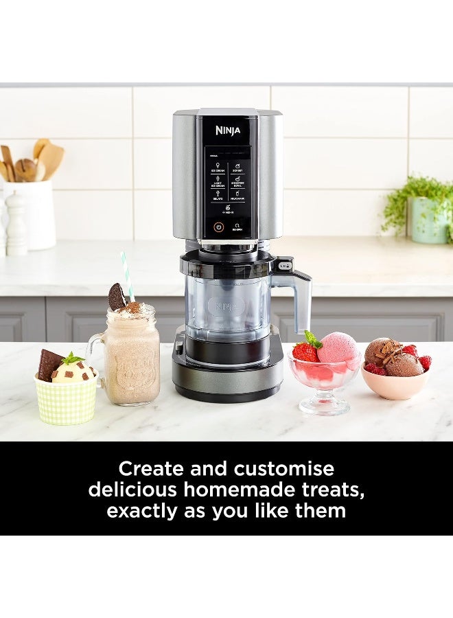 Ninja CREAMi Ice Cream & Frozen Dessert Maker [NC300ANZ] 7 Programs, Black/Silver 800 W NC300UKCO/NC300EU/NC300ANZ Black - Image 4