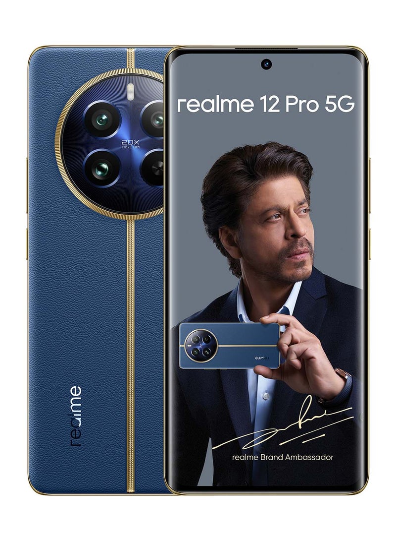 realme 12 Pro Dual SIM Submarine Blue 8GB RAM 256GB 5G - International Version  - Image 1