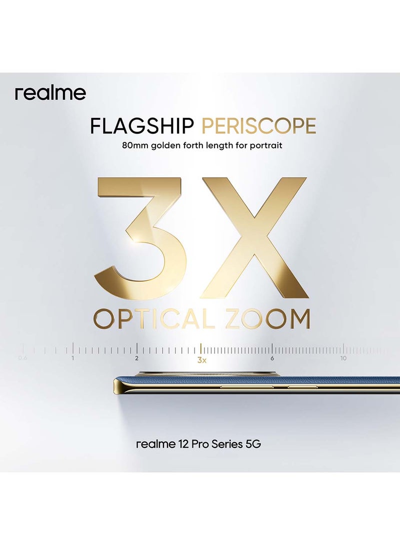 realme 12 Pro Dual SIM Submarine Blue 8GB RAM 256GB 5G - International Version  - Image 4