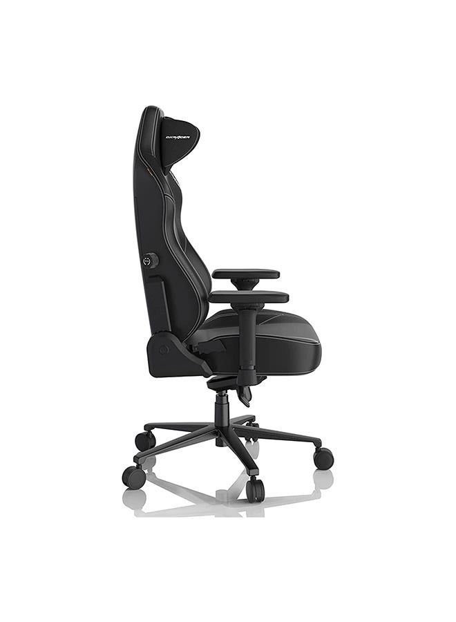 DXRacer - DXRacer Craft Pro Plus Classic-1 Gaming Chair, Extra Wide And Thick Seat Cushion, Adjustable Armrests, Anti-Pinch Hand Protective Cover, Memory Foam Headrest - Black - Image 1