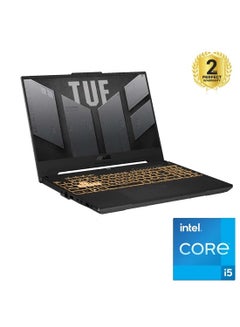 TUF Gaming F15 (Upgraded Version) Laptop With 15.6-Inch Display, Core i5-12500H Processor/16GB RAM/1TB SSD/4GB Nvidia Geforce RTX 3050 Graphics Card/Windows 11 English Grey