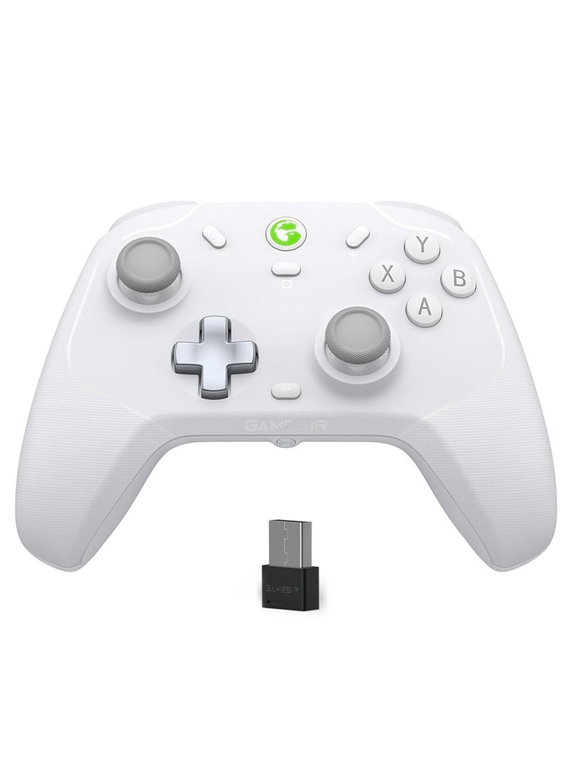 جيم سير وحدة تحكم وايرلس برو T4 سايكلون برو لجهاز سويتش/لايت/OLED، وحدة تحكم بتأثير هول (بدون انزلاق) لجهاز ويندوز PC، macOS، ستيم ديك، أندرويد و iOS - Image 1