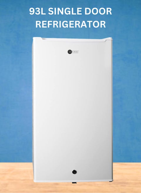 93L Single Door Refrigerator with Door Lock| Reversible Door| and Mechanical Temperature Control | Stylish Integrated Design | 1-Year Warranty 93 L 0.01 W AF-9300RFWT White
