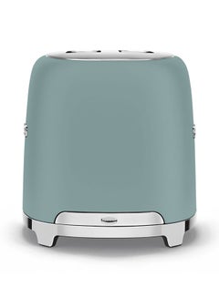 smeg 50s Retro Style 2 Slice Toaster 950 W TSF01EGMAU Emerald Green  - Image 3