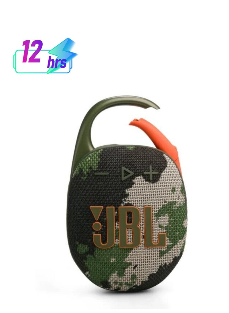 JBL Clip 5 Ultra-Portable Waterproof Speaker - Squad  - Image 1
