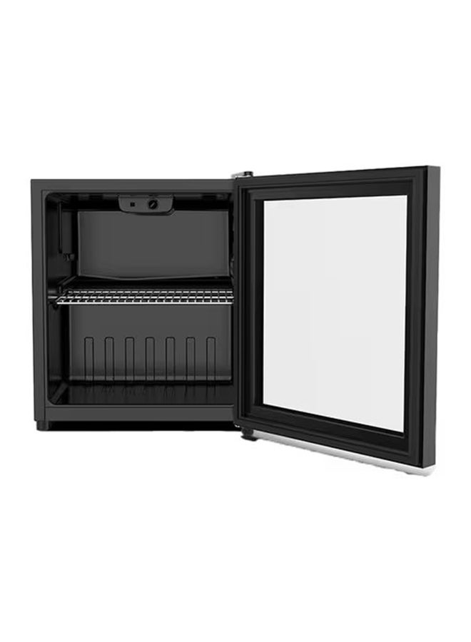 هوفر مبرد مشروبات سعة 65 لتر، ترموستات قابل للتعديل، رف خشبي، مع ضوء LED - Image 2