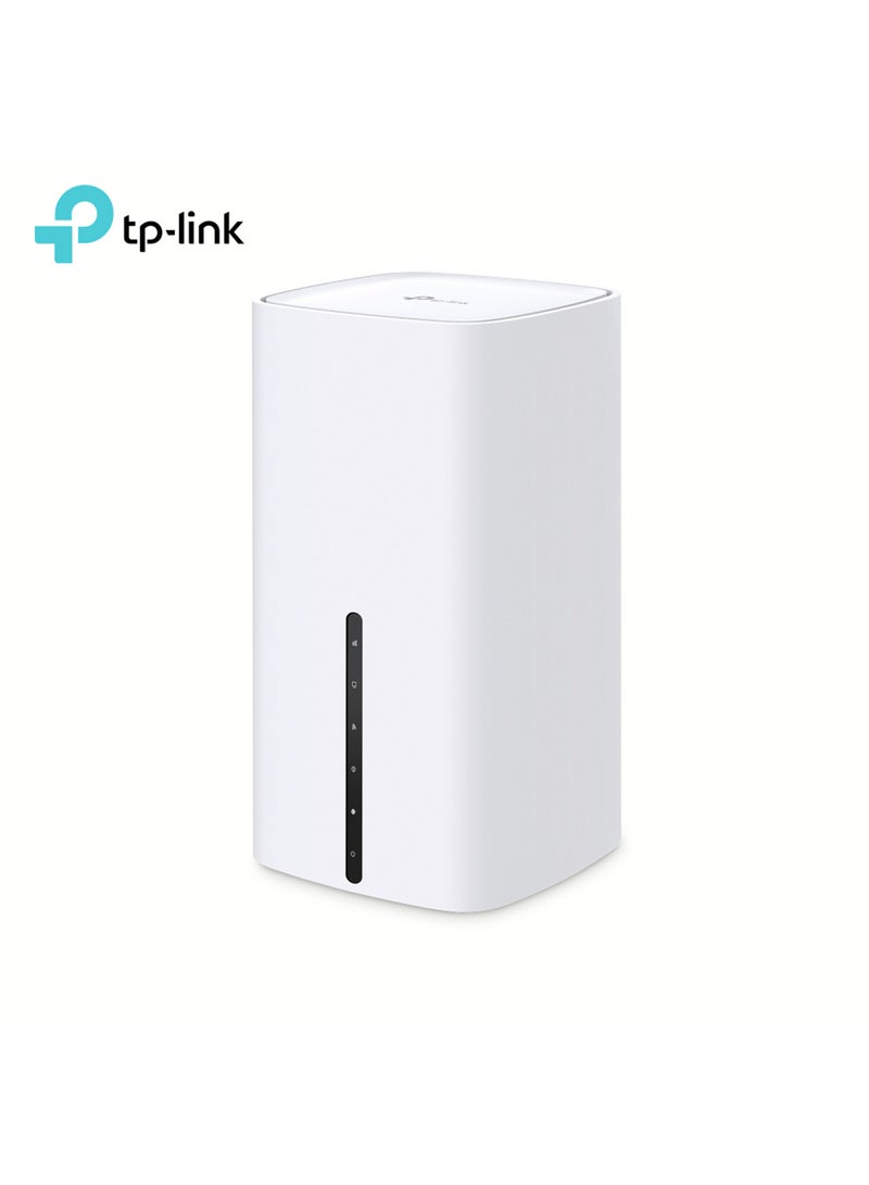 TP-LINK - Archer NX200 5G AX1800 Wireless Dual-Band Gigabit Router with 4.67 Gbps Download Speed, Plug & Play Setup, EasyMesh Compatibility, Gigabit WAN/LAN Port, 2.4 GHz/5 GHz Wi-Fi 6 (1201 Mbps/574 Mbps), Nano SIM Slot, Parental Control, VPN Support White - Image 1