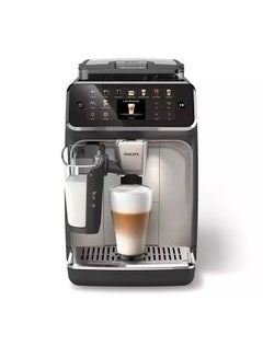 Philips Series 5500 Fully Automatic Latte Go Espresso Machine Silent Brew Technology Quick Start Aromatic Coffee From Freshly Ground Beans 20 Hot And Iced Drinks 5 L 1500 W EP5544_80 Black 1.8 L 1500 W Series 5500 black  - Image 1