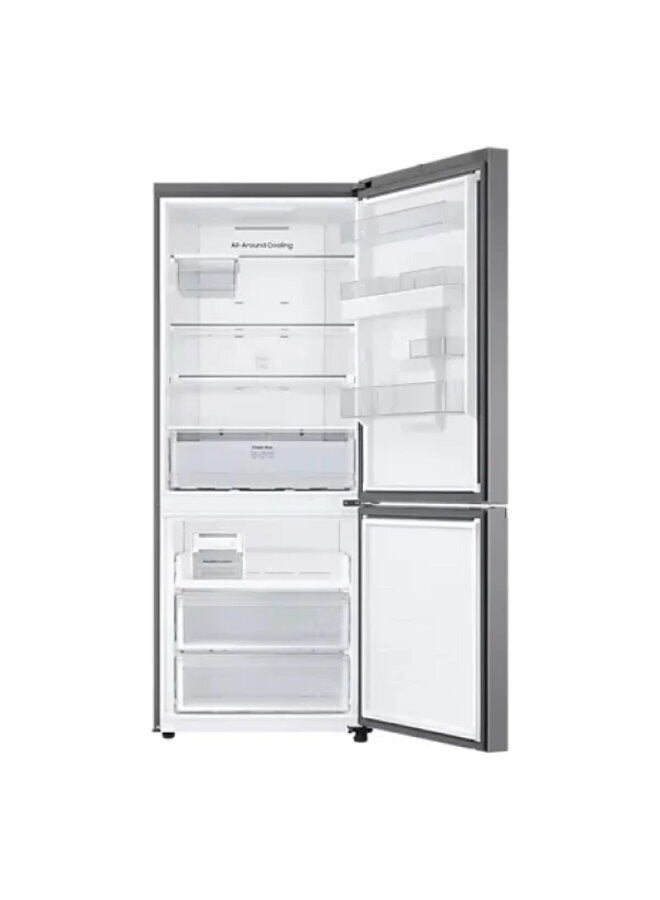 Samsung Bottom Mount Freezer Refrigerator with SmartThings AI Energy Mode, 459L - RB50DG632ES9AE Refined Inox  - Image 3