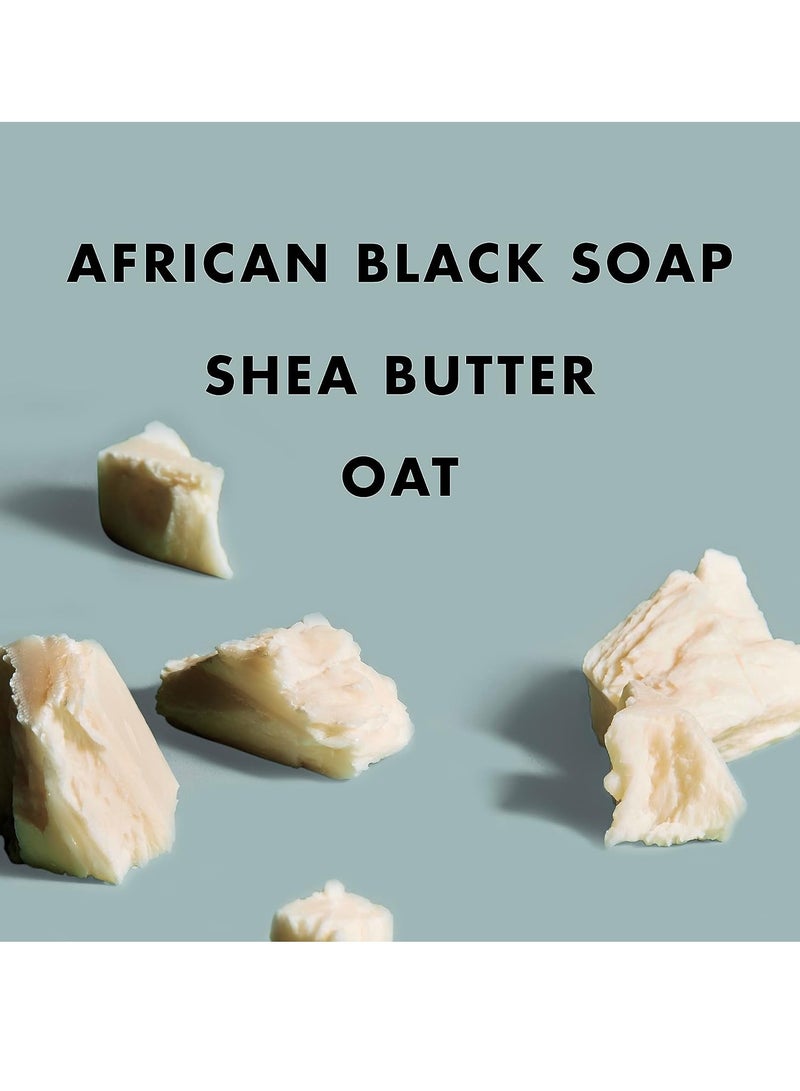 شيامويستر Bar Soap African Black Soap For Troubled Skin Cleanser With Shea Butter 8 ozgrams - Image 4