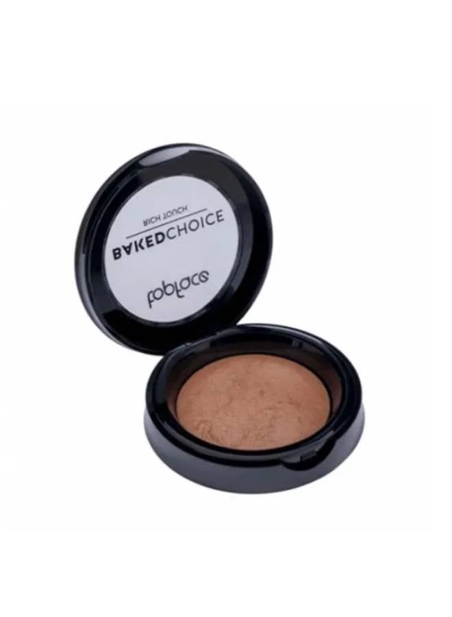 topface Baked Choice Rich Touch Blush On 003 Brown
