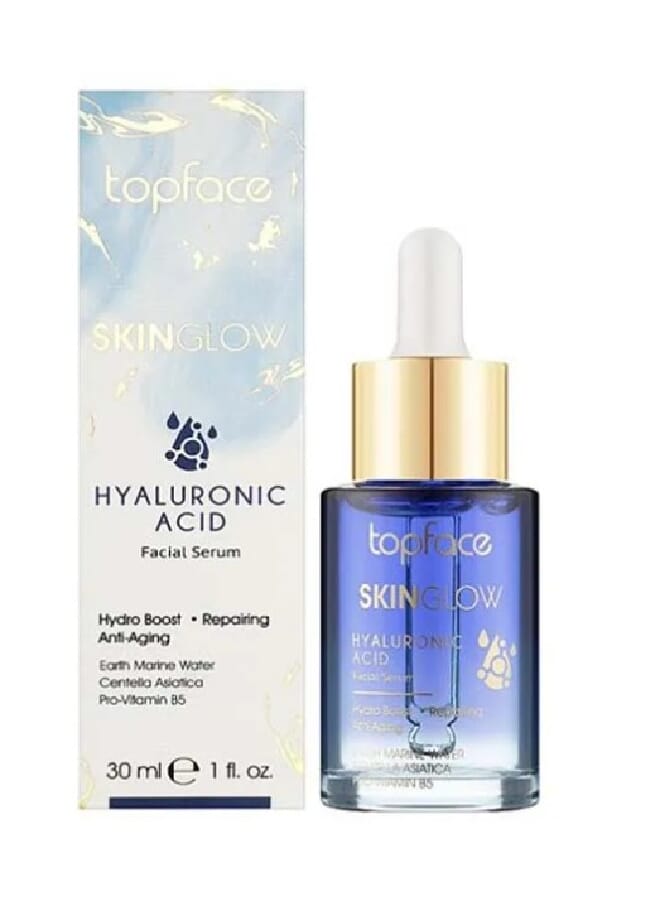 topface Skinglow Hyaluronic Acid Facial Serum Blue 30ml  - Image 1