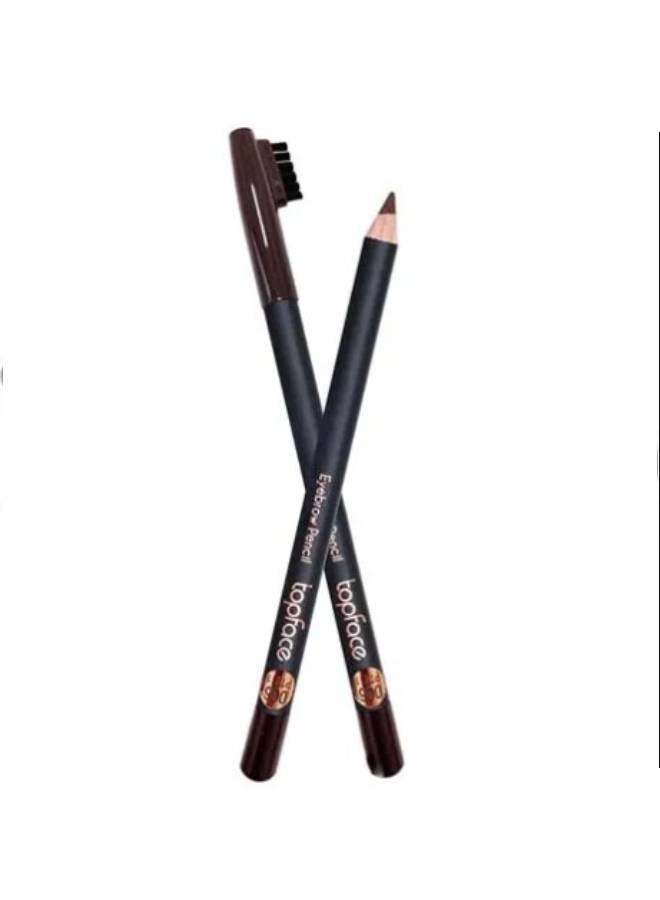 توب فايس Eyebrow Pencil  With Brush 06 Brown 