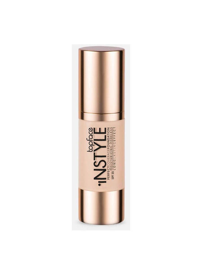 توب فايس كريم أساس إنستايل بيرفكت كوفاريج 001 - Image 1