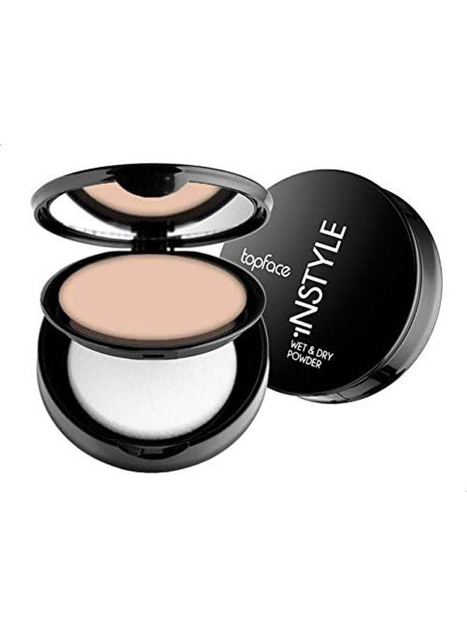 توب فايس بودرة إنستايل جافة ومبللة 01