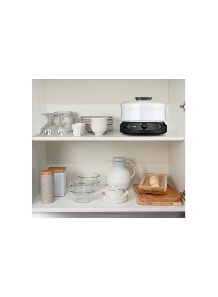 TEFAL STEAM COOKER BLACK VC139865 Black - Image 4