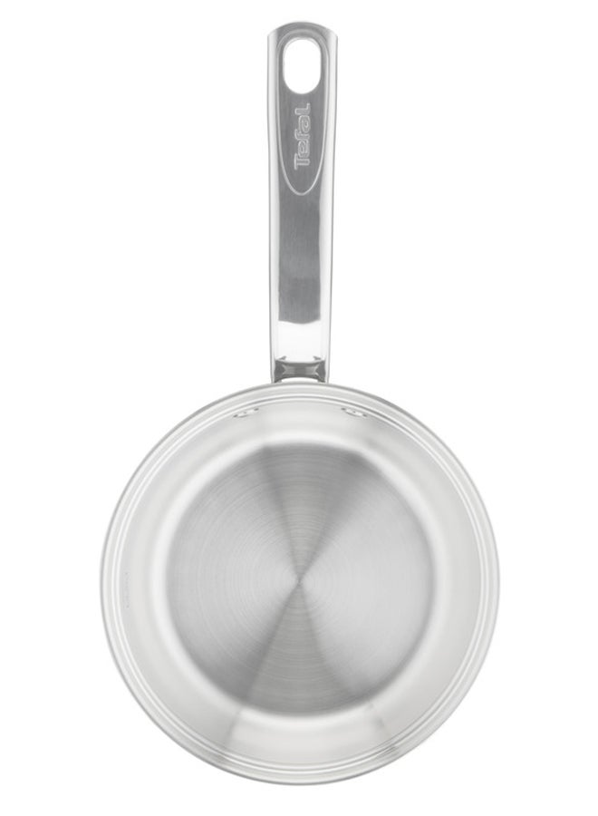 تيفال TEFAL Intuition قدر 16 سم مع غطاء | ستانلس ستيل ممتاز 18/10 | علامات داخلية | غطاء زجاجي | مقبض قوي | مناسب للحث الحراري | ضمان سنتين | B8642274 16 cmسم  - Image 4