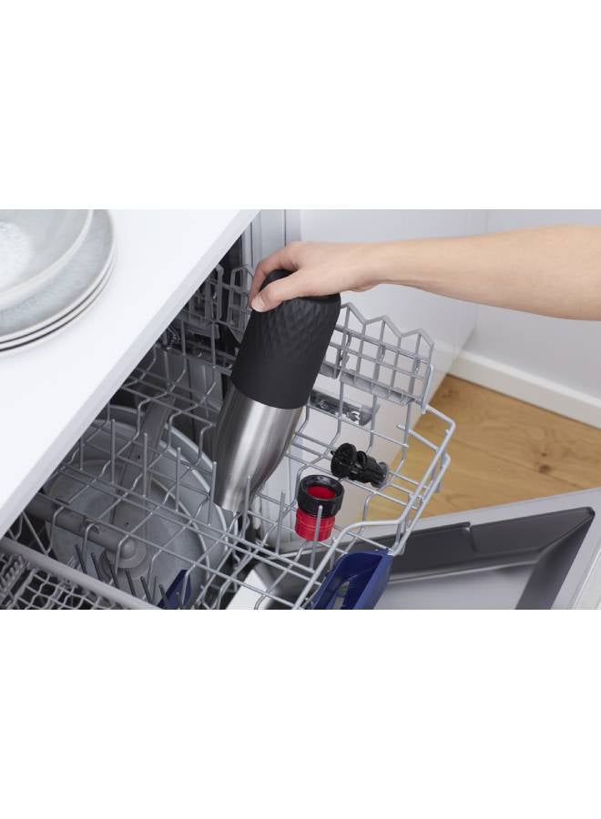 تيفال TEFAL زجاجة | 0.7 لتر | BLUDROP زجاجة فولاذ مقاوم للصدأ قابلة لإعادة الاستخدام | غلاف سيليكون | شرب سهل | ضغط سريع | قابلة للغسل في غسالة الأطباق | مانعة للتسرب | 12 ساعة للمشروبات الساخنة / 24 ساعة للمشروبات الباردة | ضمان لمدة سنتين | N3111110 - Image 5