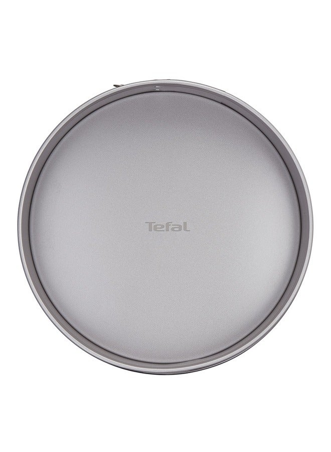 Tefal - TEFAL Baking Mold | Delibake Springform Cake Tin 25 cm | Red | High-Quality Carbon Steel Bakeware | Easy to Clean | 2 Years Warranty | J1641314 Red 25cm - Image 1
