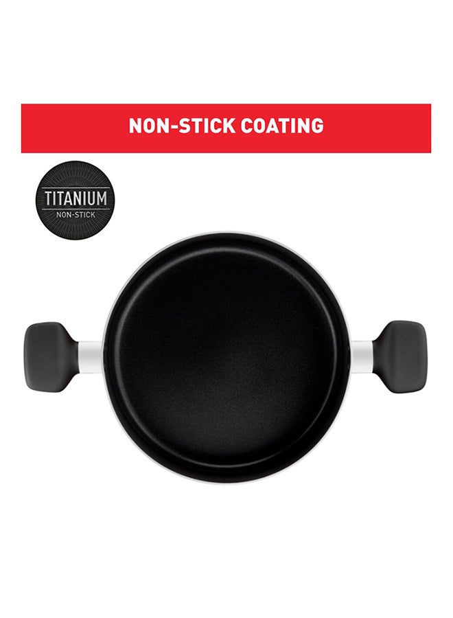 Tefal - G6 Non-Stick Super Cook Stewpot With Lid Black/Clear 30 cm Black/Clear - Image 1