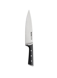 Tefal TEFAL Ice Force Chef Knife | 20 cm | Kitchen Knife | German Stainless Steel Blade | Long-Lasting Cutting Performance and Sharpness | Dishwasher safe | Black | 2 Years Warranty | K2320214 Black 20cm  - Image 2