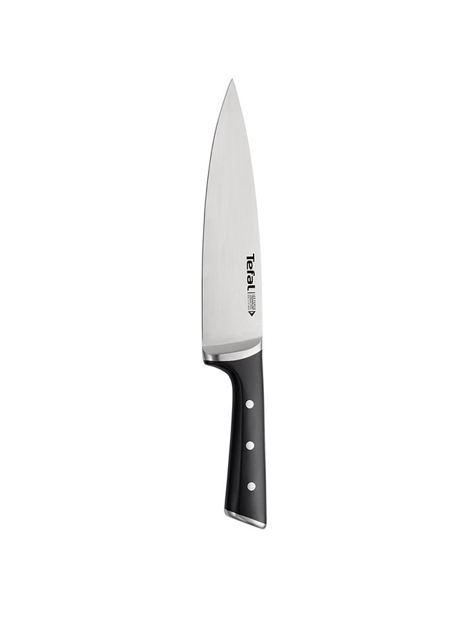 Tefal TEFAL Ice Force Chef Knife | 20 cm | Kitchen Knife | German Stainless Steel Blade | Long-Lasting Cutting Performance and Sharpness | Dishwasher safe | Black | 2 Years Warranty | K2320214 Black 20cm  - Image 2