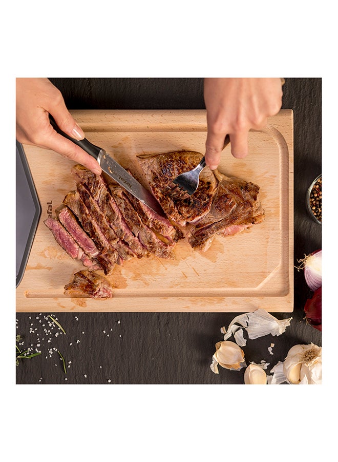 Tefal TEFAL Ice Force Chef Knife | 20 cm | Kitchen Knife | German Stainless Steel Blade | Long-Lasting Cutting Performance and Sharpness | Dishwasher safe | Black | 2 Years Warranty | K2320214 Black 20cm  - Image 5