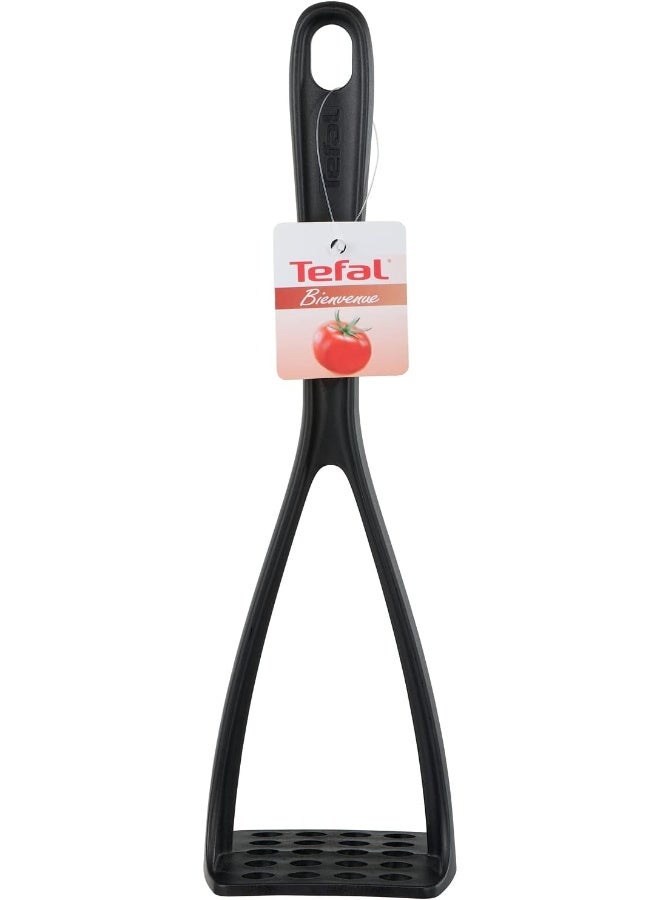 Tefal TEFAL Bienvenue Potato Masher | Kitcken Tool | High-Heat Resistance | Scratch-Free for Cookware | Dishwasher-Safe | Black | Plastic | Made in France | 2 Years Warranty | 2744712 Black  - Image 4