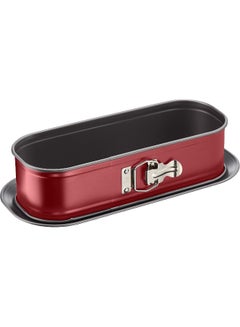 Tefal Baking Mold | Delibake Springform Loaf Pan 30 x 11 cm Red 30 x 11cm  - Image 1