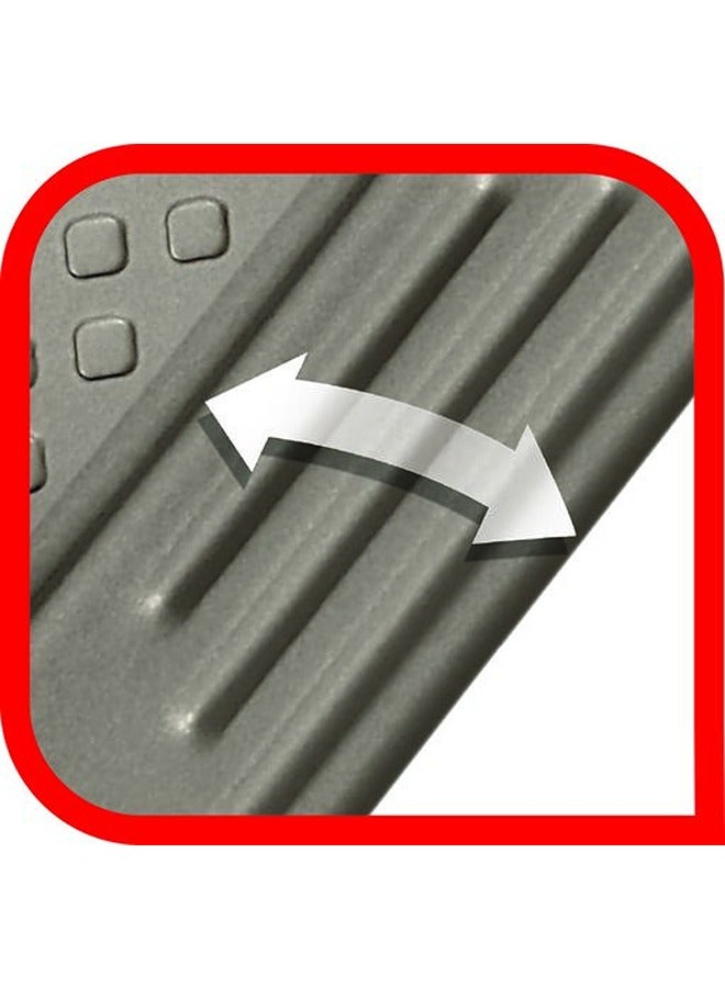 تيفال قالب خبز مافن 12 قطعة سهل الاستخدام 26.5 × 39.5 سم من الفولاذ الكربوني الرمادي الداكن J1625745 رمادي داكن 26.5×39.5 سم - Image 4