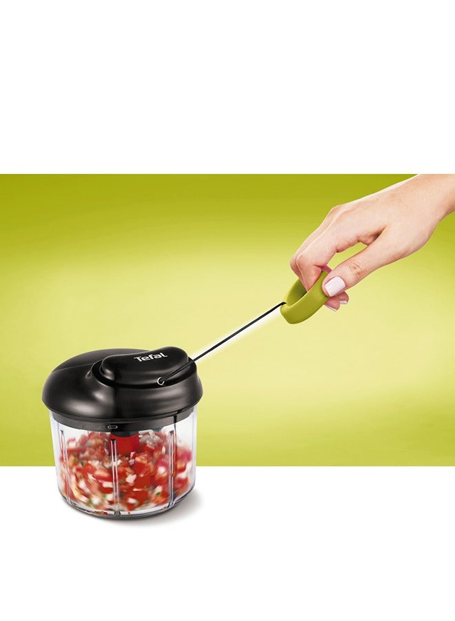 تيفال مفرمة وم mixer يدوي 900 مل K1320404 ضمان حد أدنى 2 سنة أسود 900 مم - Image 1