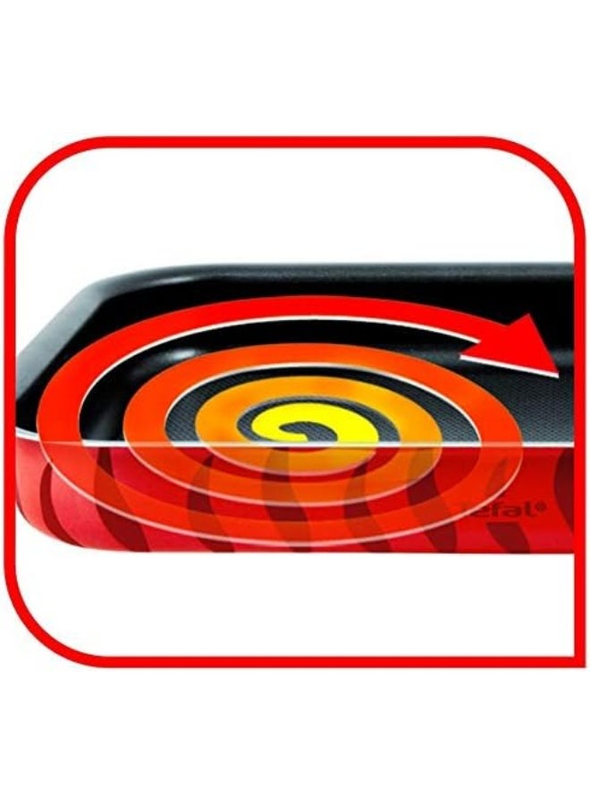 Tefal - TEFAL Baking Pan | Les Spécialistes Oven Dish | 27x37cm | Non-Stick Coating | Aluminum | Heat Diffusion | Easy Cleaning | Red | Made in France | 2 Years Warranty | J5714882 Red 27x37cm - Image 1