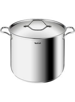 تيفال TEFAL قدر Intuition XL | 26 سم | الفولاذ المقاوم للصدأ 18/10 عالي الجودة | حجم XL | مقابض قوية | غطاء زجاجي | طنجرة للطهي بالحث | ضمان لمدة سنتين | B8646304  - Image 1