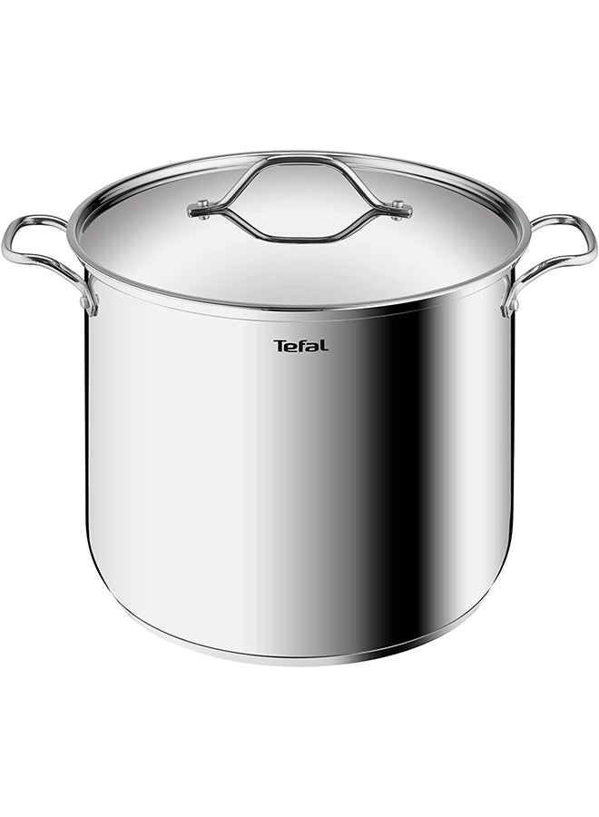 تيفال TEFAL قدر Intuition XL | 26 سم | الفولاذ المقاوم للصدأ 18/10 عالي الجودة | حجم XL | مقابض قوية | غطاء زجاجي | طنجرة للطهي بالحث | ضمان لمدة سنتين | B8646304  - Image 1