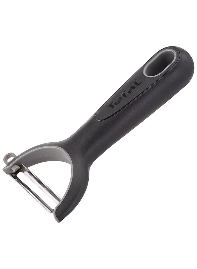 Tefal Comfort Y-Peeler Kitchen Tool Plastic And Stainlesss Steel Black Black 22cm  - Image 1