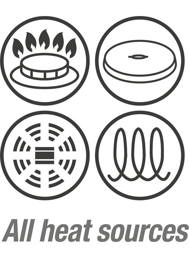 Tefal Authentic 10 Litre Pressure Cooker Silver / Black Stainless Steel P0531634 Silver 10Liters - Image 3