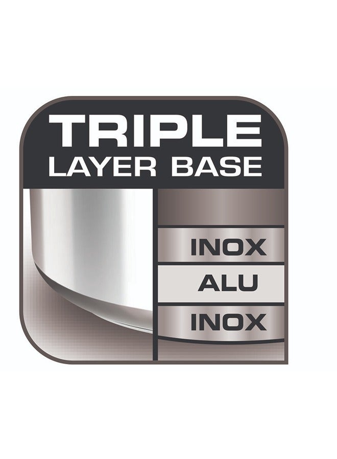 Tefal Authentic 10 Litre Pressure Cooker Silver / Black Stainless Steel P0531634 Silver 10Liters - Image 4