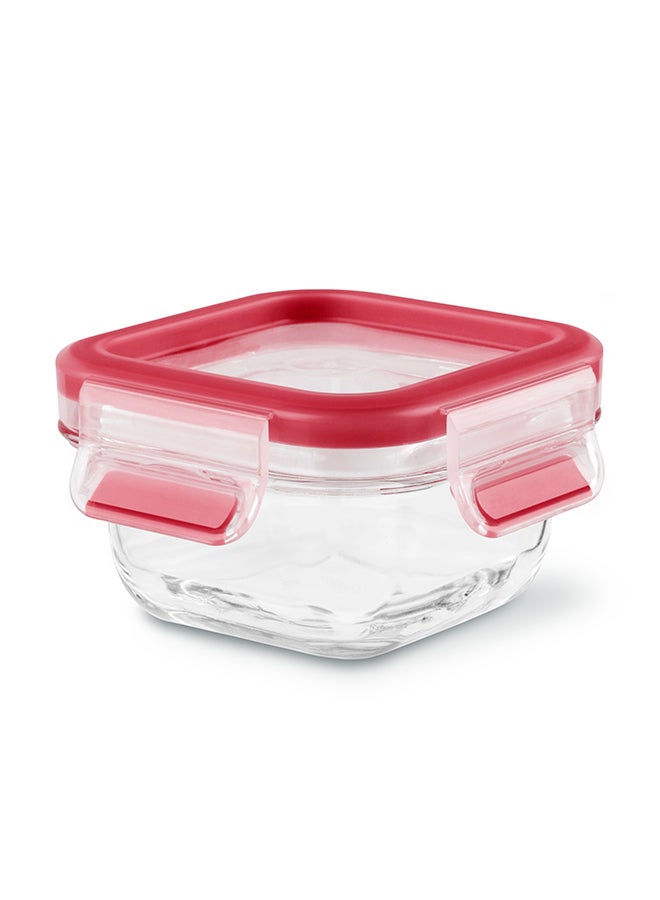 Tefal - TEFAL MasterSeal Glass Fresh Box Container | 2.0 L | Rectangular All-in-One Food Storage Container | Leak-Proof | Oven-Safe | Hygienic | Dishwasher-Safe | Red | 2 Years Warranty | K3010512 Red 2Liters - Image 1
