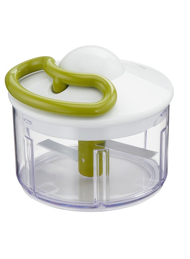 Tefal Non Electric  500ml Manual Chopper Transparent/Black/Green  K1330404 White 500mm - Image 1