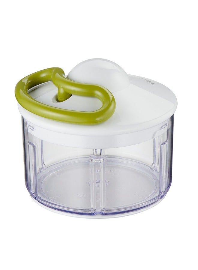 Tefal Non Electric  500ml Manual Chopper Transparent/Black/Green  K1330404 White 500mm - Image 5