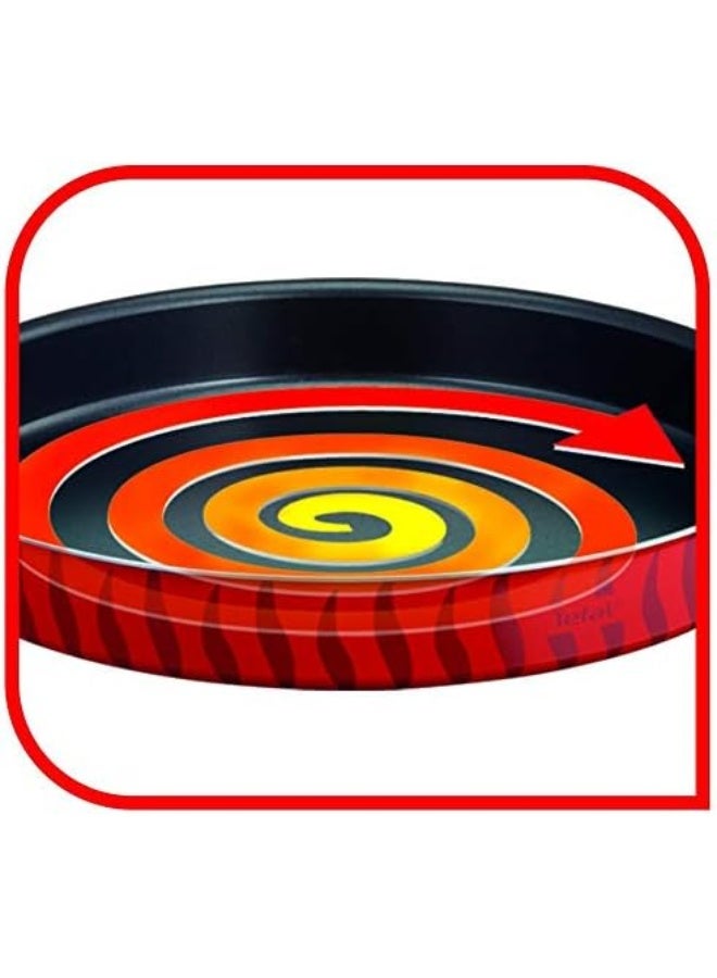 Tefal - TEFAL Baking Pan | Les Spécialistes Kebbe 38 cm | Non-Stick Coating | Aluminum | Heat Diffusion | Easy Cleaning | Red | Made in France | 2 Years Warranty | J5719583 Red 38cm - Image 1
