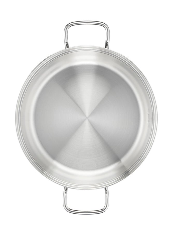 Tefal - TEFAL Intuition XL stockpot | 28 cm | Premium Stainless steel 18/10 | XL Size | Robust Handles | Glass Lid | Induction Pot | 2 Years Warranty | B8646404 Stainless Steel 28 cmcm - Image 1